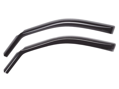 WeatherTech 2020+ Chevrolet Silverado 2500HD/3500HD Front Side Window Deflectors - Dark Smoke 80977 80977 Photo - Primary