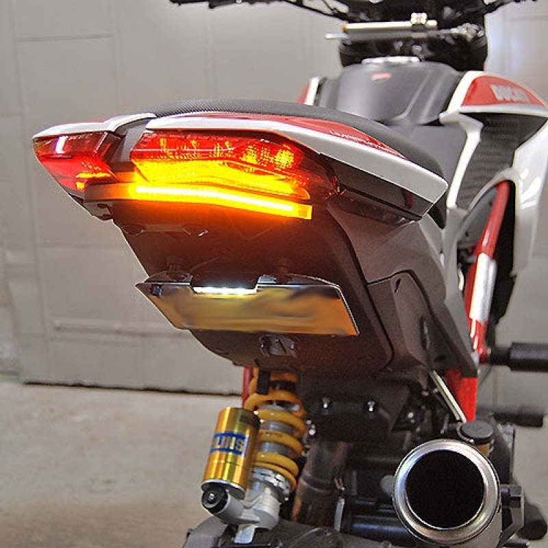 New Rage Cycles 13-19 Ducati Hypermotard 939/821 Fender Eliminator Kit Tucked HYPER-FE-T-L HYPER-FE-T-L Photo - Primary