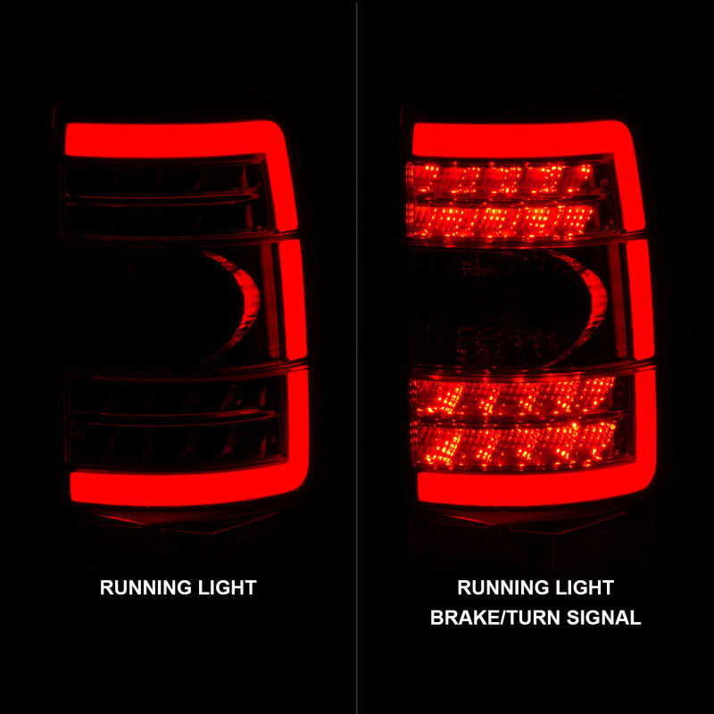 ANZO 2000-2006 Chevrolet Tahoe LED Tail Lights w/ Red Lens Chrome Housing 311364 311364 Photo - Unmounted
