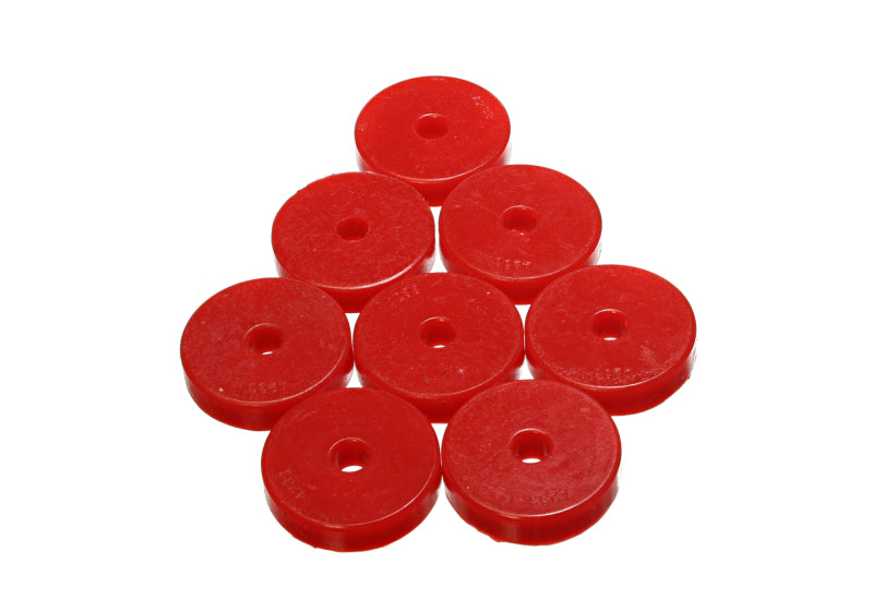 Energy Suspension Poly Pads - Round Qty 8, 2-9/32" OD X 7/16" ID X 1/2"H 9.9528R Photo - Primary