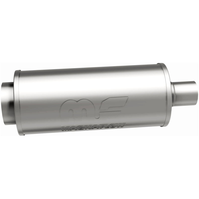 MagnaFlow 6" Round Center/Center Performance Muffler With Tip 14846 Photo - out of package