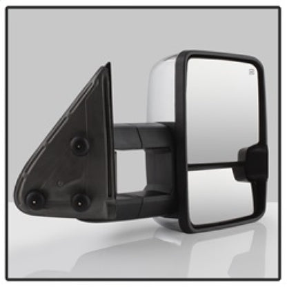 SPYDER xTune Chevy Silverado 03-06 Heated Amber Signal Telescoping Mirrors Chrome MIR-CS03S-G3C-PWH-AM-SET 9936753 9936753 Photo - Unmounted