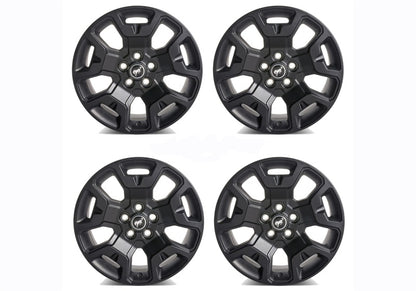 Ford Racing 2021+ Bronco Sport 17in Low Gloss Black Wheel Kit M-1007K-S17BSB M-1007K-S17BSB Photo - Primary