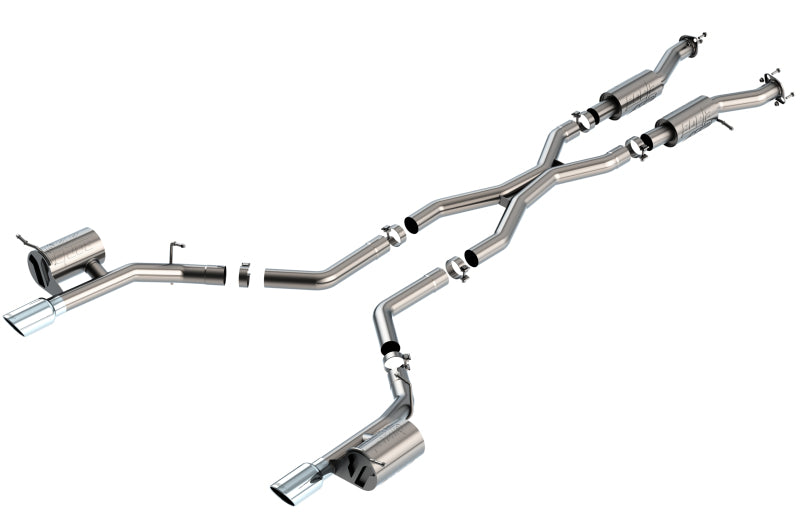 Borla 2021+ Dodge Durango SRT Hellcat 6.2L V8 AWD ATAK Cat-Back Exhaust System - T-304SS 140886 140886 Photo - Primary