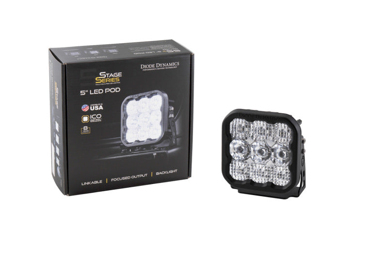 Diode Dynamics SS5 LED Pod Sport - White Spot (Single) DD6768S DD6768S User 4
