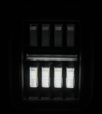 AlphaRex 19-24 Jeep Gladiator JT Nova-Series Prismatic LED Tail Lights - Black-Red 602070 602070 User 6