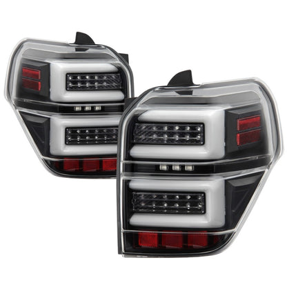 Spyder Toyota 4Runner 10-14 LED Tail Lights - Sequential Turn Signal - Black ALT-YD-T4R10-SEQ-BK 5087812 5087812 Photo - Primary