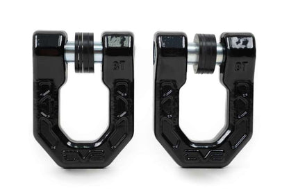 DV8 Offroad Elite Series D-Ring Shackles - Pair (Black) UNSK-01BL UNSK-01BL Photo - Unmounted