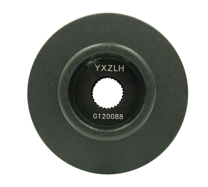 NRG Short Spline Adapter - 16+ Yamaha YXZ (Secures With OEM Lock Nut) - Black SRK-YXZH SRK-YXZH Photo - Primary
