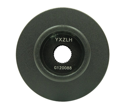 NRG Short Spline Adapter - 16+ Yamaha YXZ (Secures With OEM Lock Nut) - Black SRK-YXZH SRK-YXZH Photo - Primary