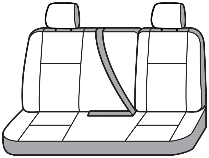 Covercraft 21-24 Chevrolet Trailblazer Polycotton SeatSaver Custom Second Row Seat Covers - Grey SS7541PCGY SS7541PCGY Photo - out of package