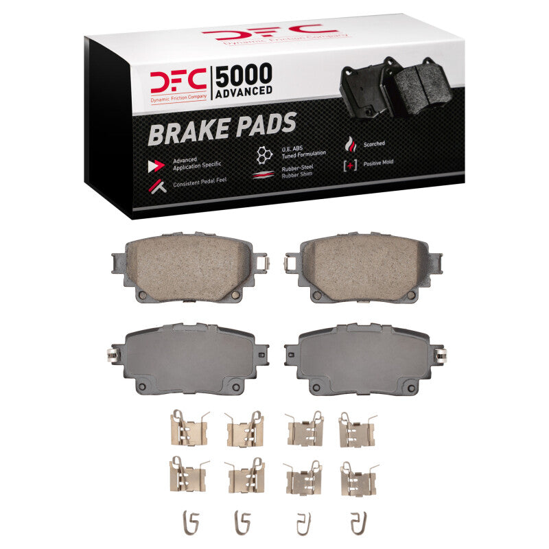 DFC DFC 5000 Advanced Ceramic Brake Pads Brakes, Rotors & Pads Brake Pads - OE main image