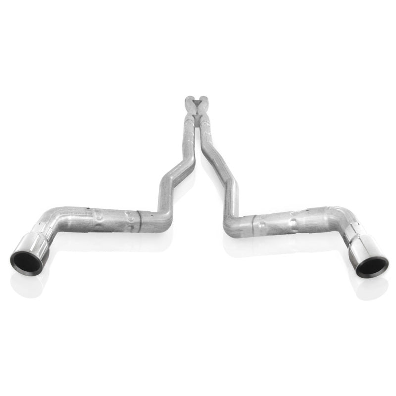 Stainless Works 10-15 Camaro 6.2L 3in Dual Chambered Catback System X-Pipe Performance Connect CA11CBL CA11CBL Photo - Primary