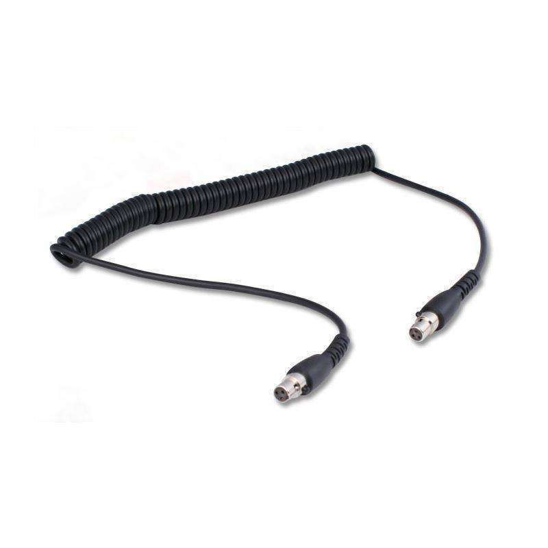 Rugged Radios 3-Pin to 3-Pin TA3FL Coil Cord for H80 Dual Talk Headsets CC-3P-MT CC-3P-MT Photo - Primary