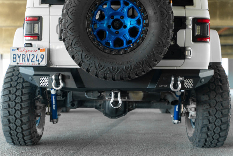 DV8 Offroad 18-23 Wrangler JL FS-7 Series Rear Bumper RBJL-12 RBJL-12 Photo - Unmounted