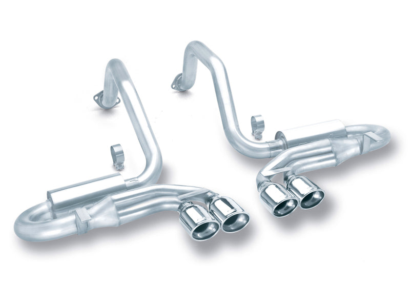 Borla 97-04 Corvette Coupe/Conv/Hatchback 5.7L 8cyl 4spd/6spd RWD Classic S-Typein Cat-Back Exhaust 140039 140039 Photo - Primary