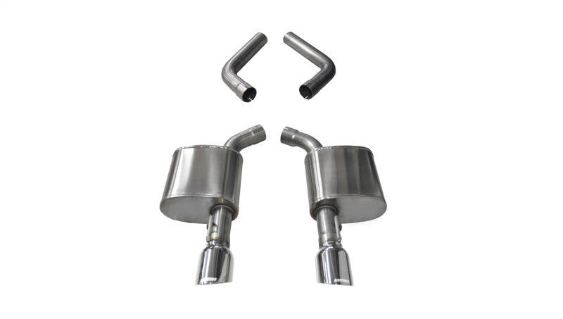 Corsa 15-19 Dodge Charger 6.4L/17-19 Dodge Charger 5.7L Polished Sport AxleBack Exhaust w/4.5in Tips 21019 21019 Photo - Primary