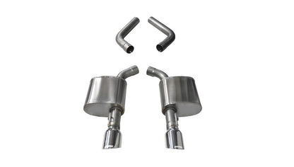 Corsa 15-19 Dodge Charger 6.4L/17-19 Dodge Charger 5.7L Polished Sport AxleBack Exhaust w/4.5in Tips 21019 21019 Photo - Primary
