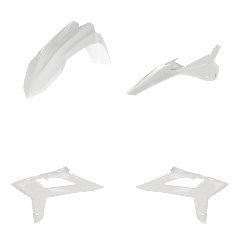 Acerbis 2023 Beta RX300/450 Plastic Kit - White 2979650002 2979650002 Photo - Primary