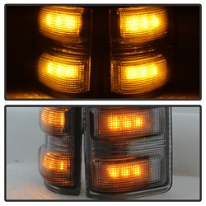 SPYDER xTune Ford Superduty 08-14 F250-F550 Amber LED Mirror Signal Lens - Smoke ACC-LED-FDSD08-MR-SM 9924743 9924743 Photo - Unmounted