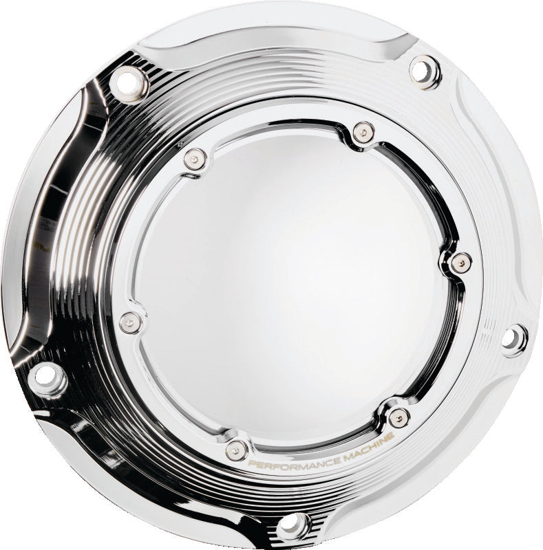 Performance Machine Pm Vision Derby Cover W/Bezel 0177-2083M-CH 0177-2083M-CH Photo - Primary