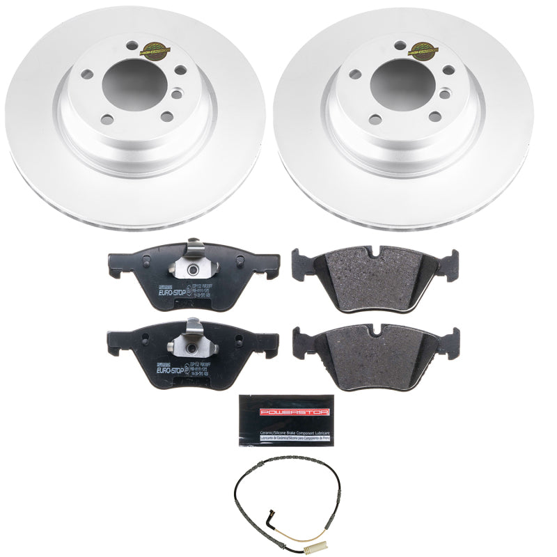 PowerStop Power Stop 2006 BMW 330xi Front Euro-Stop Brake Kit ESK5767 ESK5767 Photo - Primary