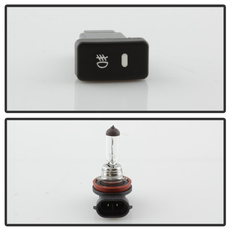 Spyder Acura RSX 05-07 OEM Fog Lights w/Switch- Clear FL-AR06-C 5020666 5020666 Photo - Unmounted