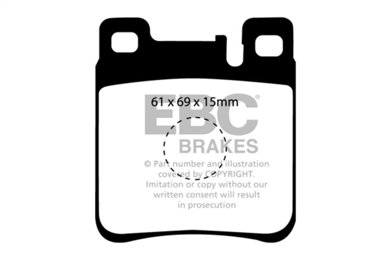 EBC Disc Brake Pad Set DP3887C Photo - Primary