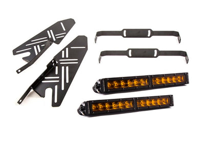 Diode Dynamics 17-19 Ford Raptor SS Fog Kit 12.0 In - Amber Driving DD6218 DD6218 Photo - Primary