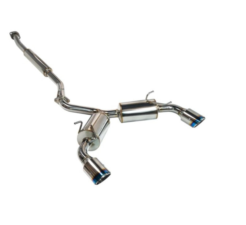 Remark Elite Spec CatBack Exhaust, Toyota GR86 / Subaru BRZ 2022+, Burnt Stainless Tip Cover RK-C2063T-04T