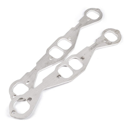 Stainless Works Small Block Chevy Squared Oval Port Header 304SS Exhaust Flanges 1-7/8in Primaries HFSBCSQ1875 HFSBCSQ1875 Photo - Primary