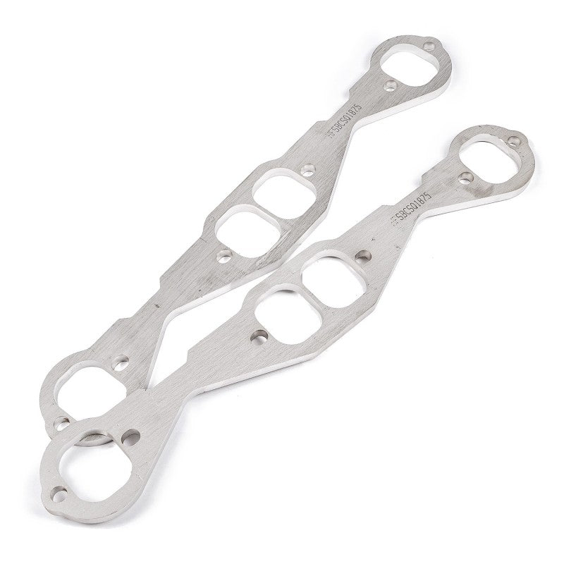 Stainless Works Small Block Chevy Squared Oval Port Header 304SS Exhaust Flanges 1-3/4in Primaries HFSBCSQ175 HFSBCSQ175 Photo - Primary