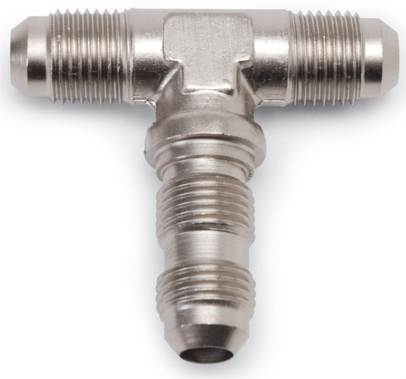 Russell -3 AN Flare Bulkhead Tee Adapter (Endura Finish) 661301 Photo - Primary