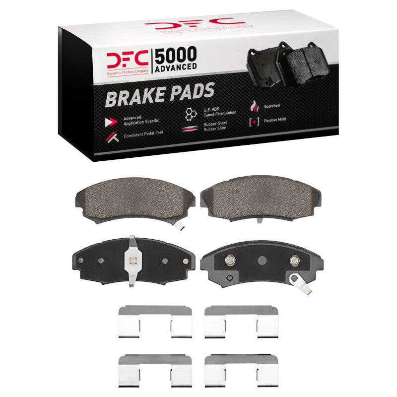 DFC DFC 5000 Advanced Semi Met Brake Pads Brakes, Rotors & Pads Brake Pads - OE main image