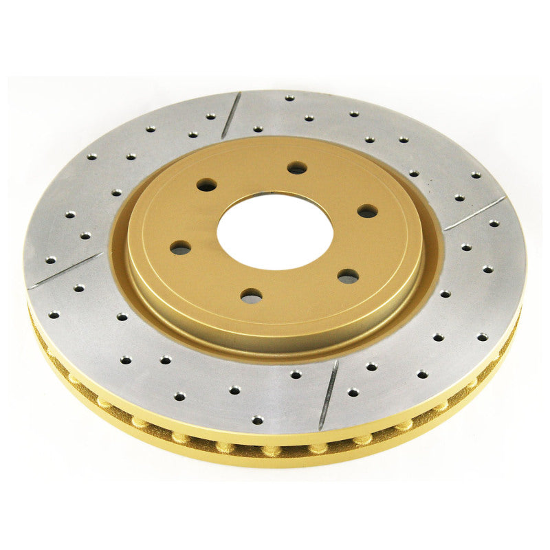 DBA 04-12 Nissan Pathfinder 4.0L Front Drilled & Slotted Street Series Rotor 2310X 2310X Photo - out of package
