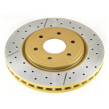 DBA 04-12 Nissan Pathfinder 4.0L Front Drilled & Slotted Street Series Rotor 2310X 2310X Photo - out of package