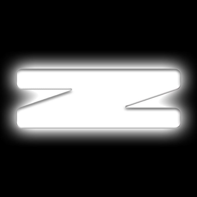 ORACLE Lighting Universal Illuminated LED Letter Badges - Matte White Surface Finish - Z 3140-Z-001 3140-Z-001 Photo - Primary