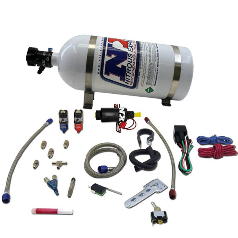 Nitrous Express Yamaha Rhino (All Side By Sides) Piranha Nitrous Kit w/10.0lb 60015P 60015P Photo - Primary