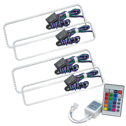 ORACLE Lighting Oracle Ford F250 05-07 Halo Kit - ColorSHIFT w/ Simple Controller 2248-504 2248-504 Photo - Primary