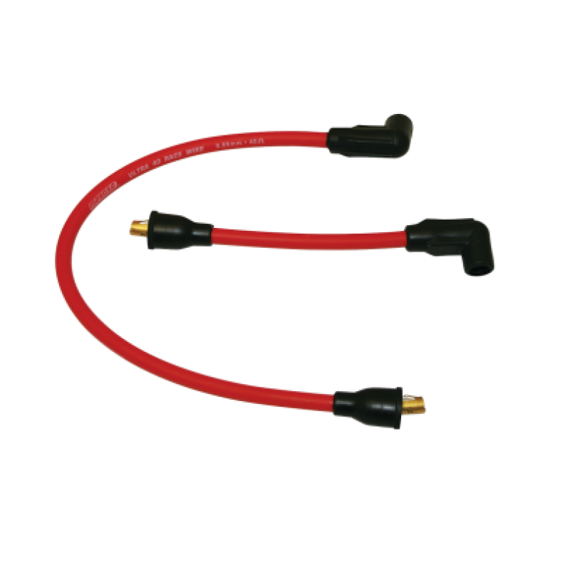Moroso 80-84 H-D FL/FXST / 84-89 H-D FLST / 91-98 H-D FXD Ultra 40 Wire Set - Red 28622 28622 User 1