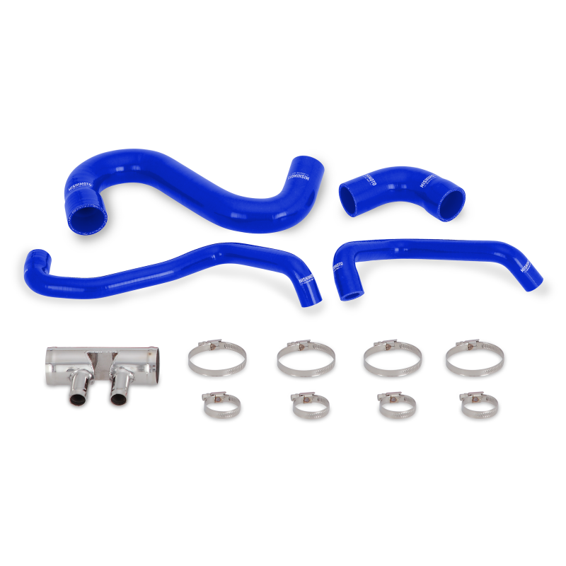 Mishimoto Ford Mustang Gt Silicone Lower Radiator Hose, 2015+ MMHOSE-MUS8-15LBL Photo - Primary