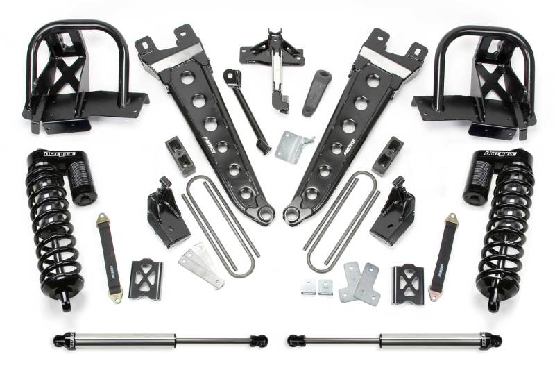 Fabtech 6" Radius Arm System W/ Dirt Logic 4.0 Coilovers & Rear Dirt Logic K20301DL Photo - Primary