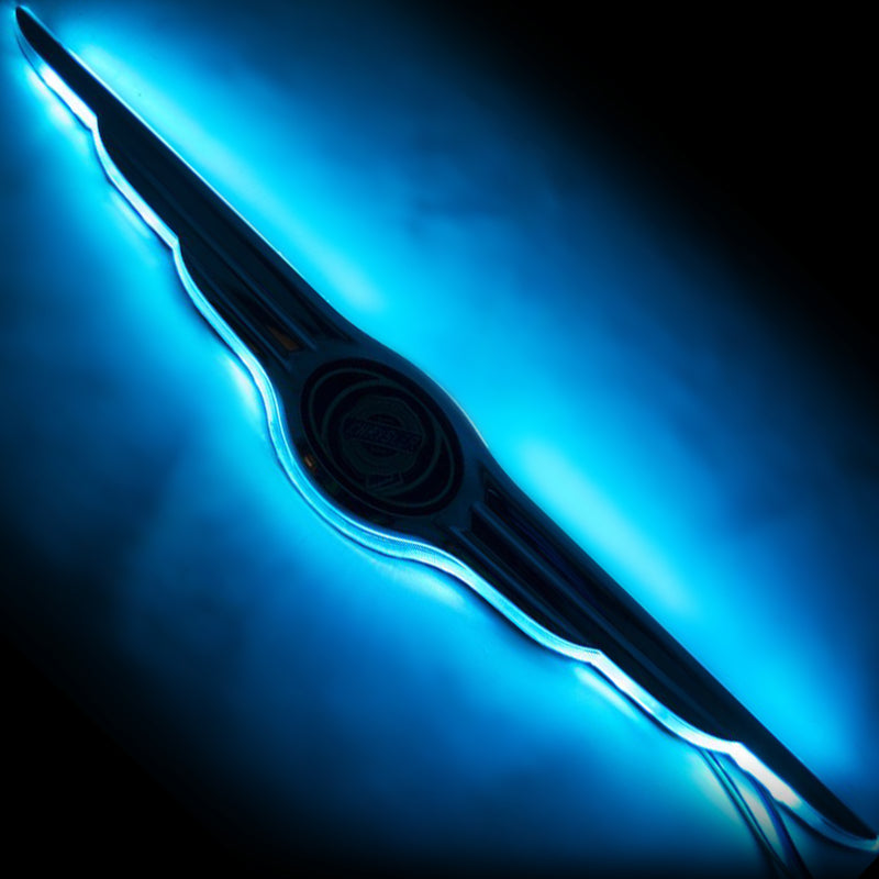 ORACLE Lighting Oracle Chrysler Illuminated Wing - Aqua 3002-010 3002-010 Photo - Mounted