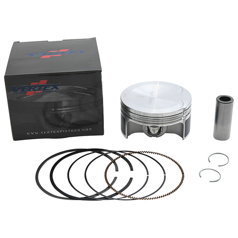 Vertex Pistons Vertex Piston 20-22 Polaris RZR Turbo Pro XP 925cc Forged Replica Piston Kit 24426B 24426B Photo - Primary