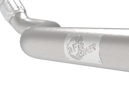 afe POWER MACH Force-Xp 09-16 Audi A4/A5 B8 L4-2.0L(t) 304 SS 3in. Front Resonator Delete Pipe 49-36428 49-36428 Photo - Unmounted