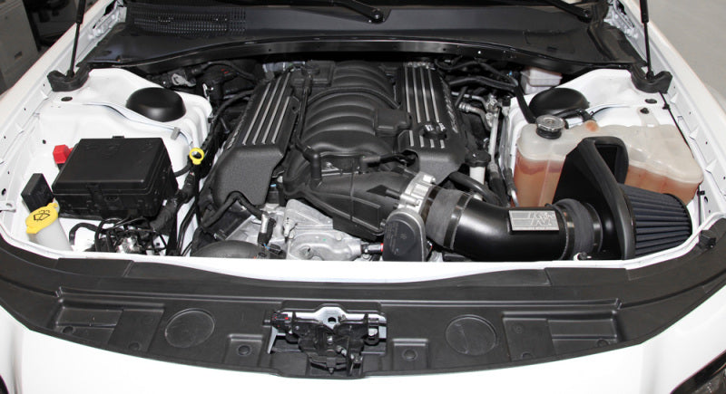 K&N Engineering Blackhawk Air Intake 11- Challenger 6.4L KNE71-2545 71-2545 Photo - Mounted