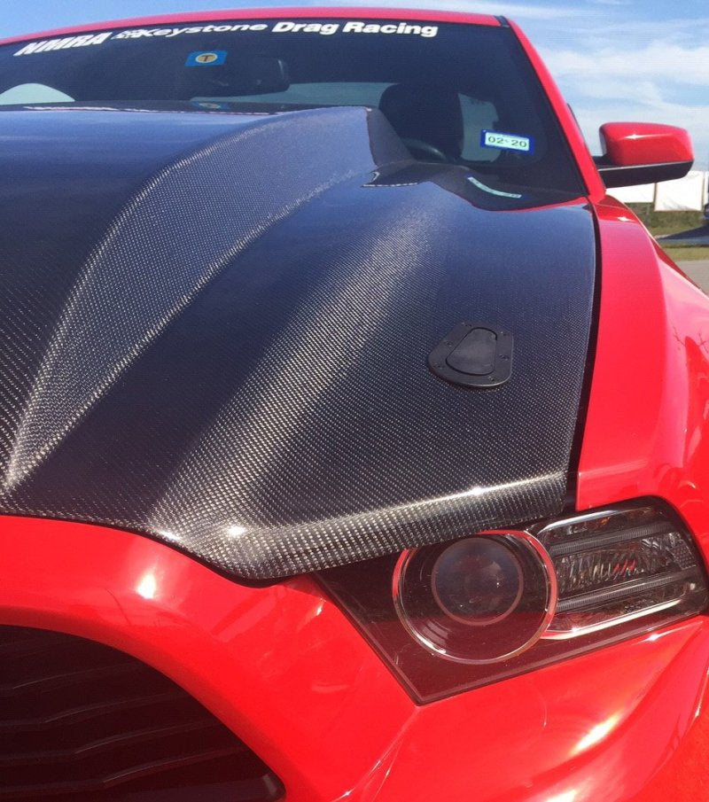 Anderson Composites 2013-2014 Ford Mustang Type-CJ Carbon Fiber Cowl Hood AC-HD13FDMU-CJ AC-HD13FDMU-CJ User 7
