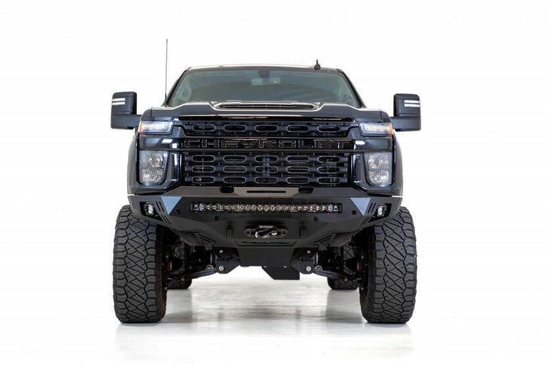Addictive Desert Designs 2020 Chevy Silverado 2500/3500 Stealth Fighter Front Bumper F271202890103 F271202890103 Photo - Mounted