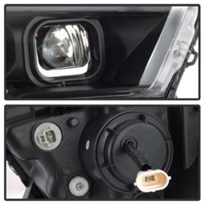 SPYDER xTune Toyota Tacoma 16-18 DRL Light Bar Projector Headlights - Black PRO-JH-TTA16-LBDRL-BK 9039256 9039256 Photo - Unmounted