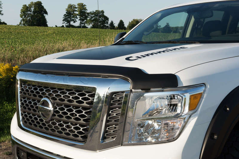 EGR 16+ Nissan Titan XD Superguard Hood Shield - Matte 305905 305905 Photo - Mounted